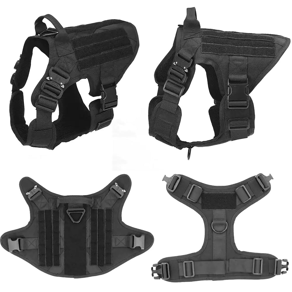 Metal Buckle Tactical Dog Harness