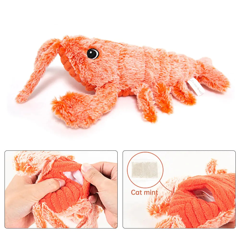 Jumping Shrimp Cat Toy